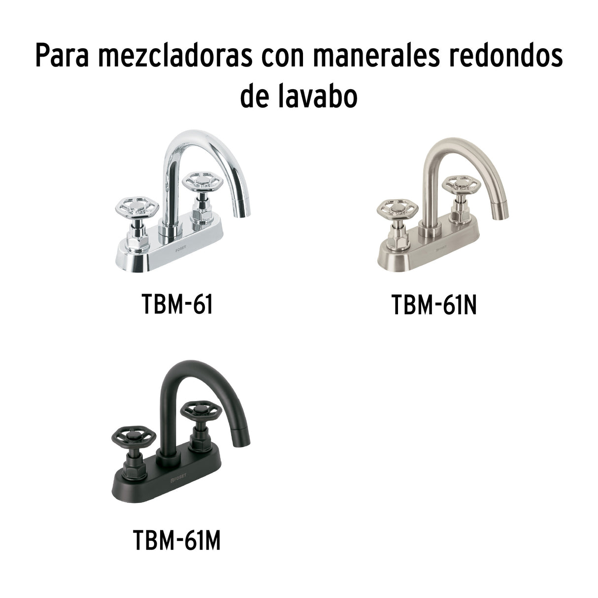 Bolsa con 2 Cartuchos Cerámicos para Mezcladoras, Foset