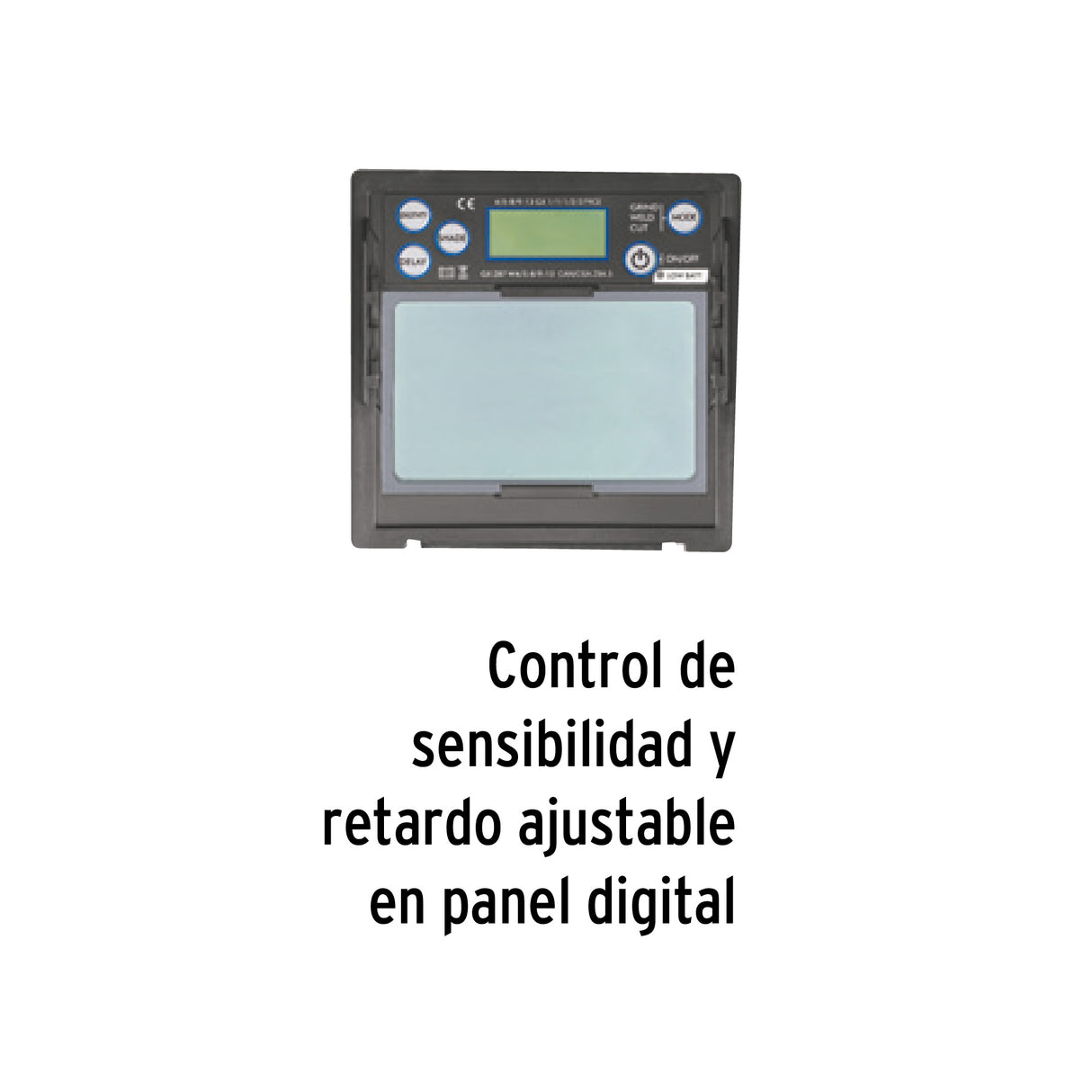 Careta Electrónica para Soldar, 9-13, Panel Digital, Expert