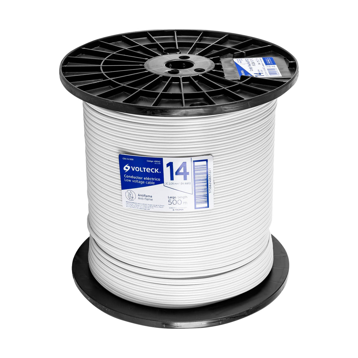 Metro de Cordón Dúplex Flexible SPT 14 AWG en Carrete 500 m