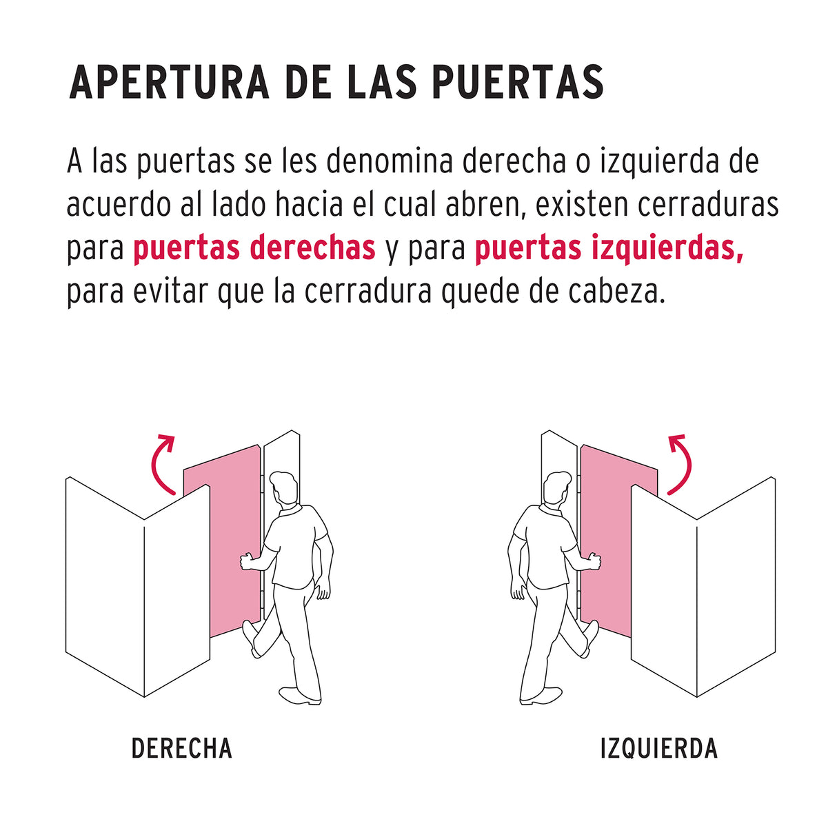 Cerradura Electromecánica con Botón, Derecha, Hermex