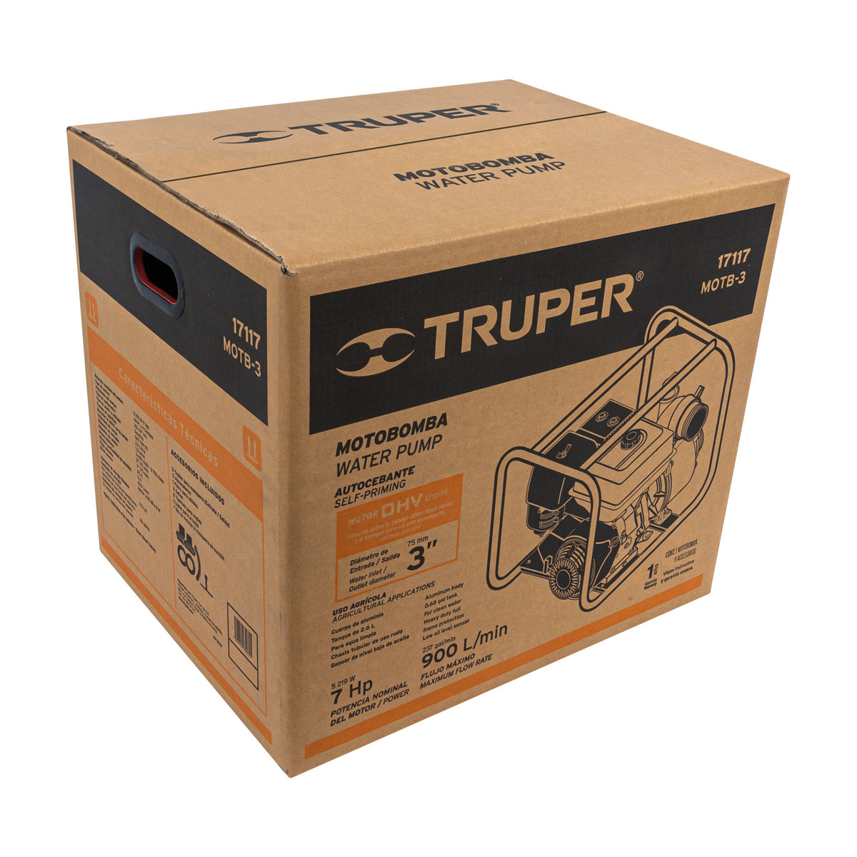 Caja de Empaque de Repuesto para MOTB-3, Truper