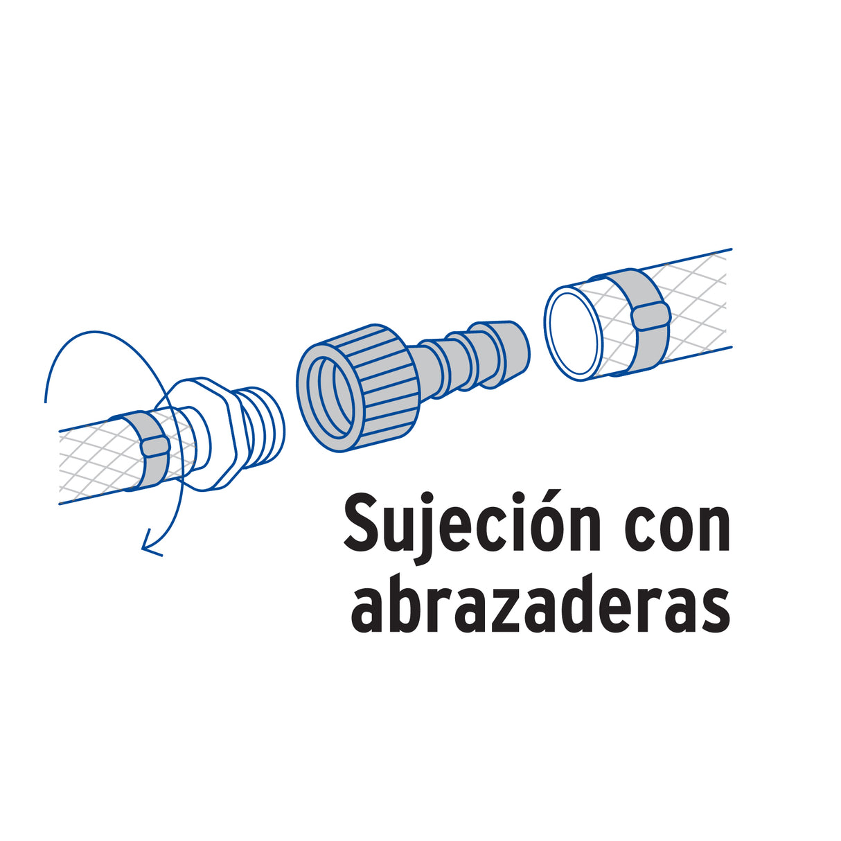 Adaptador Hembra Movible de Polipropileno 3/4' X 1/2', Foset