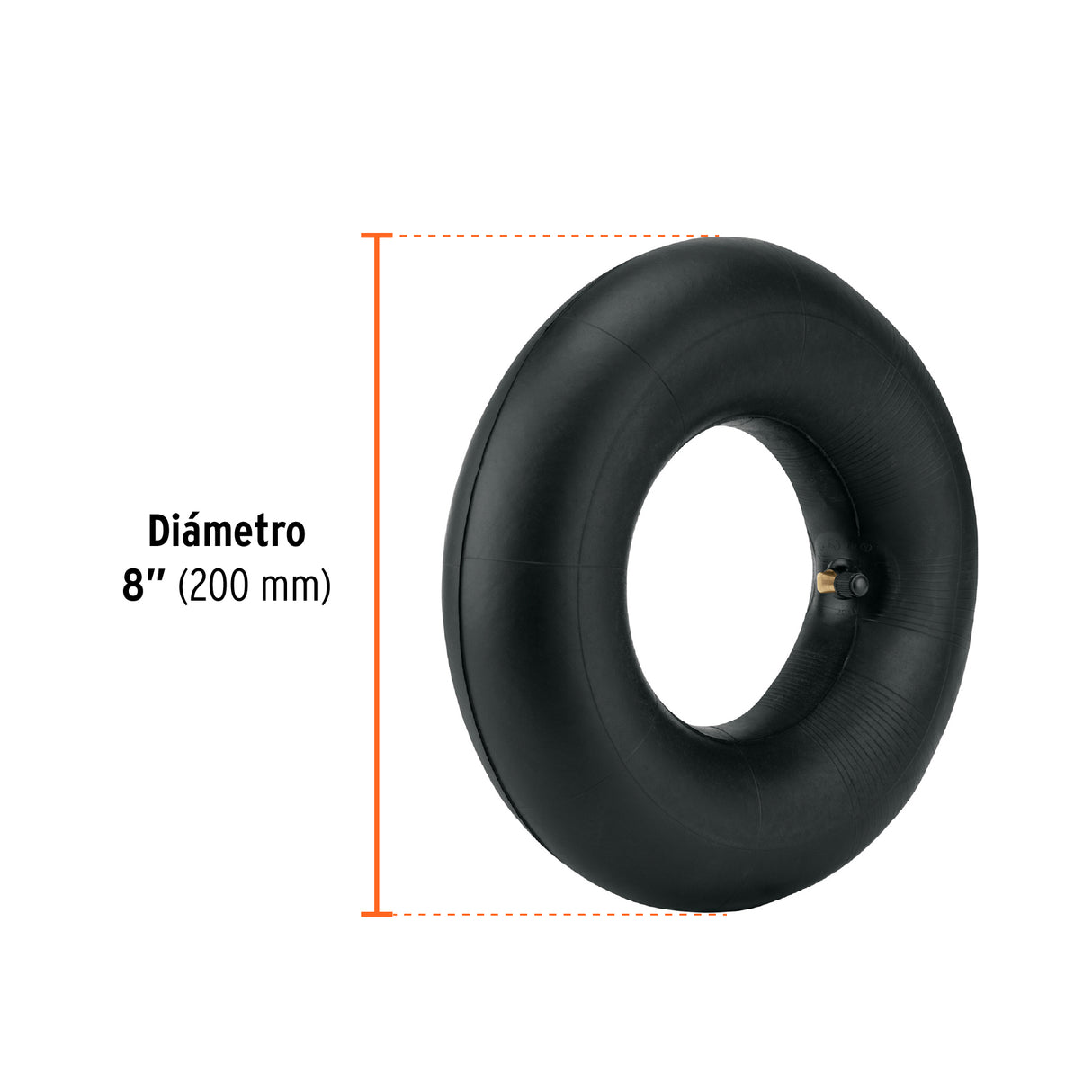 Cámara para Rueda Neumática de 8', Truper
