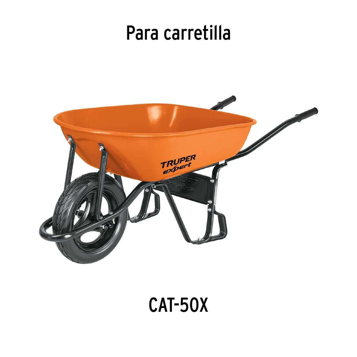 Concha Metálica para Carretilla Cat- 50X, Truper Expert
