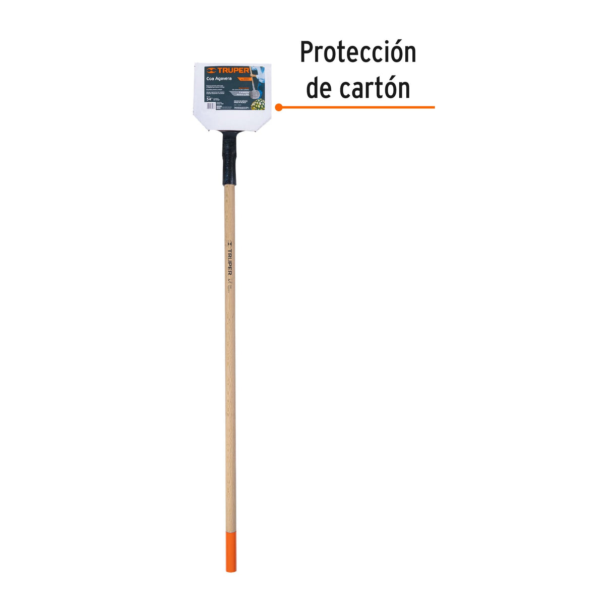 Coa Agavera con Mango de Madera de 54', Truper