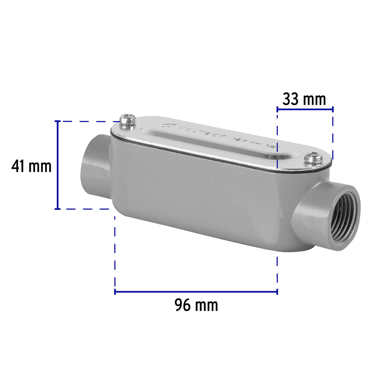 Condulet 3/4' Conexión Tipo T, Volteck