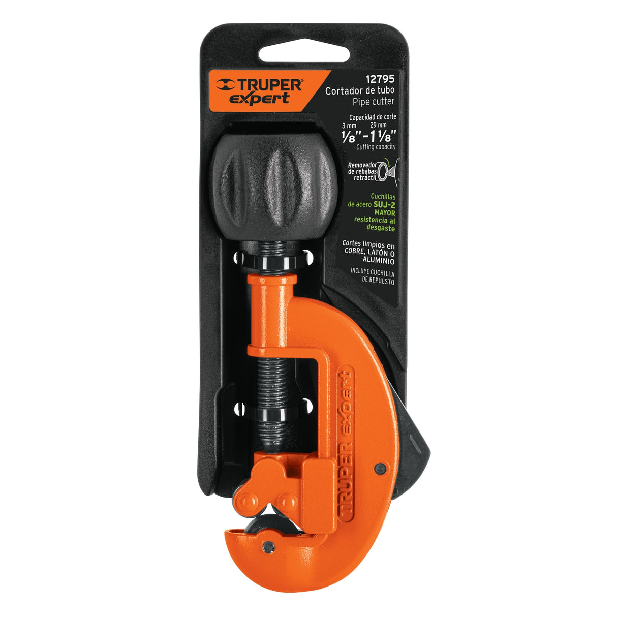 Cortador de Tubo de Cobre 1/8' a 1-1/8' Cuchilla 20 mm, Expert