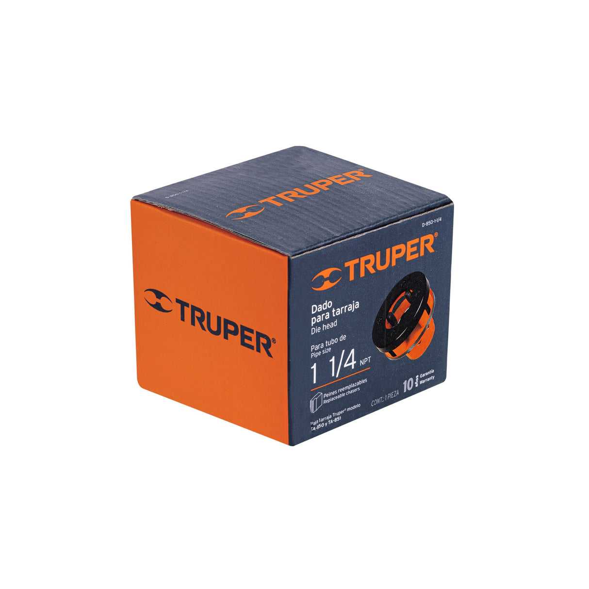 Dado 1-1/4' para Tarrajas TA-850 y TA-851, Truper