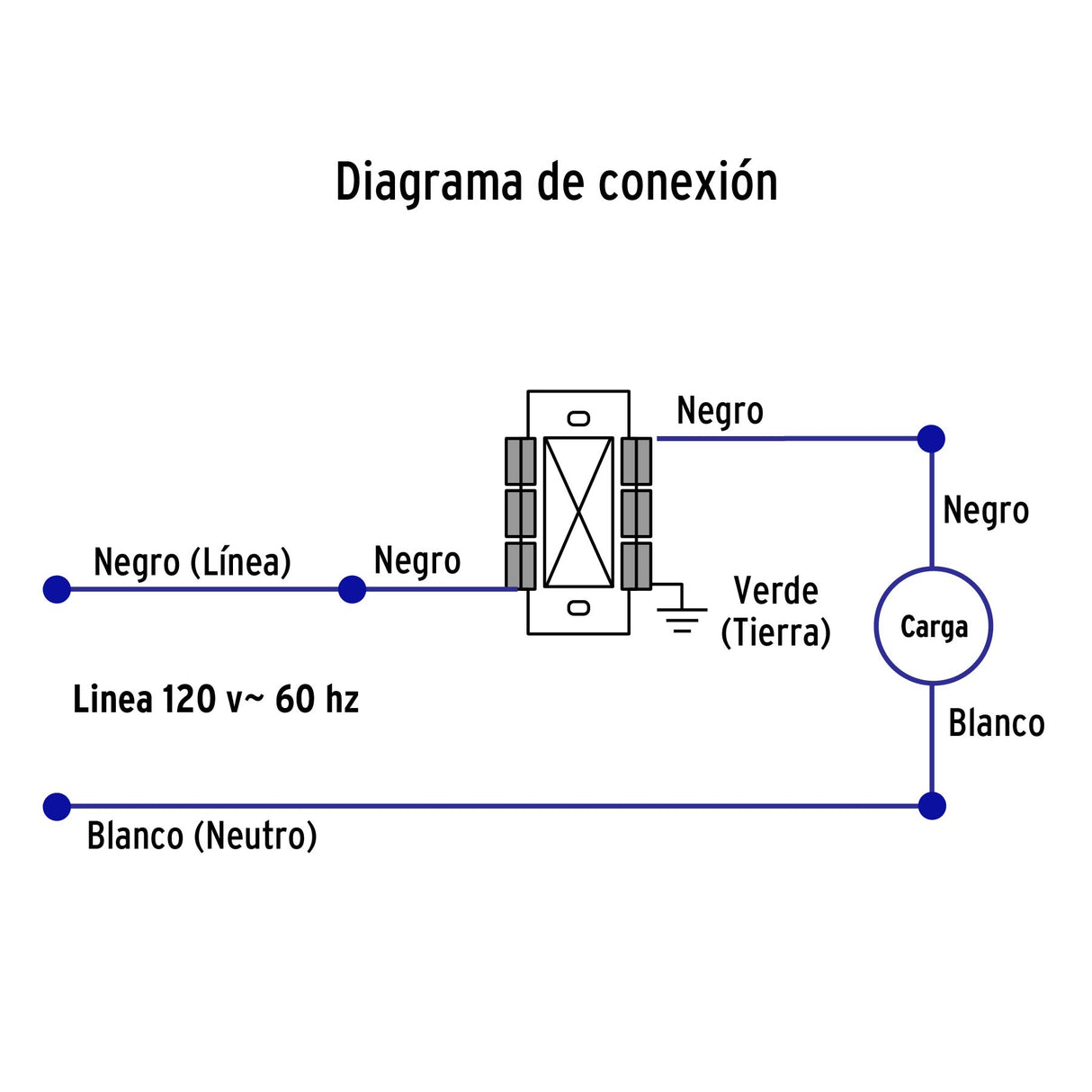 Atenuador de Luz Deslizable con Interruptor, Línea Classic
