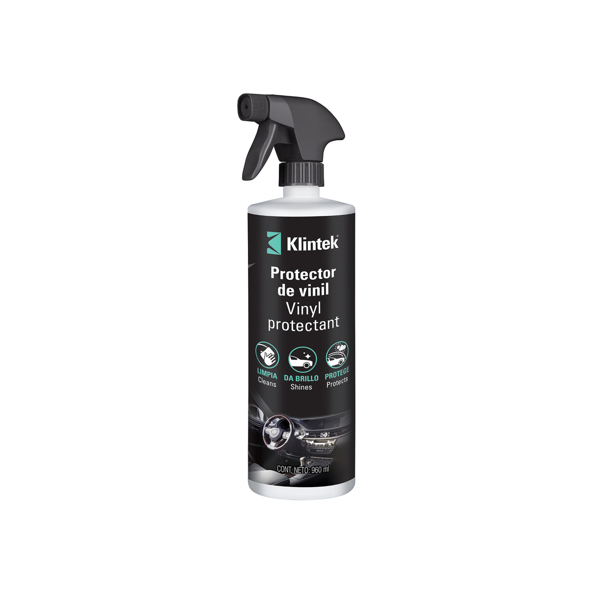 Líquido Protector de Vinil, 960 ml, Klintek