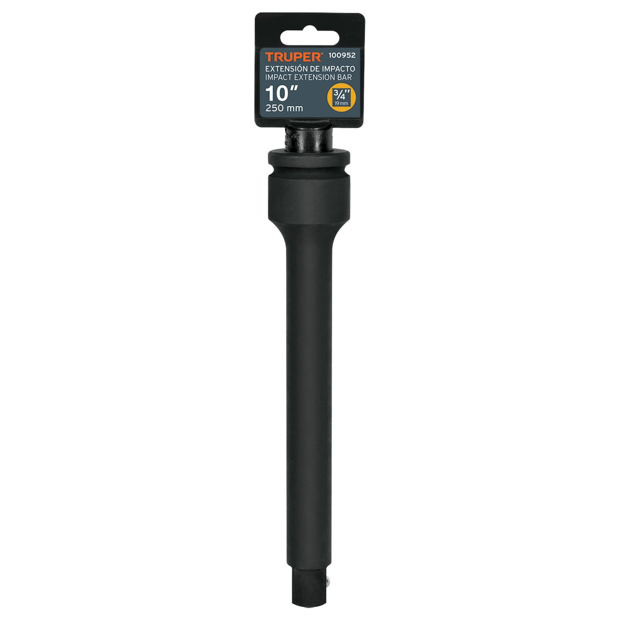 Extensión de Impacto con Cuadro de 3/4', Largo 10', Truper