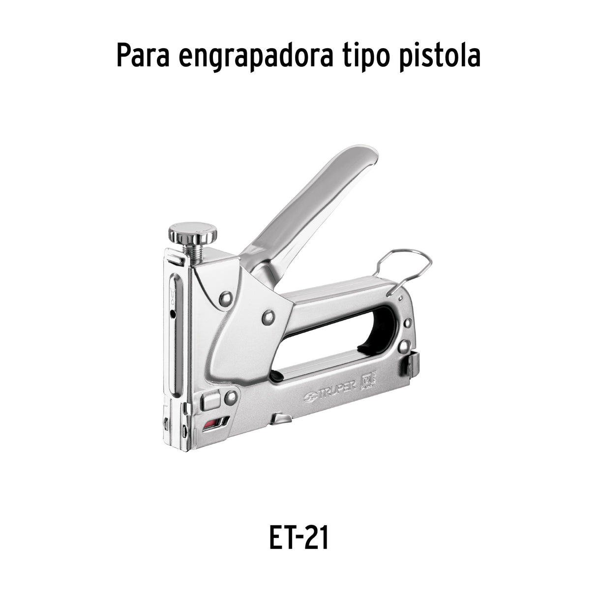 1000 Grapas 3/8' Corona 11.2 mm, para ET-21, Truper