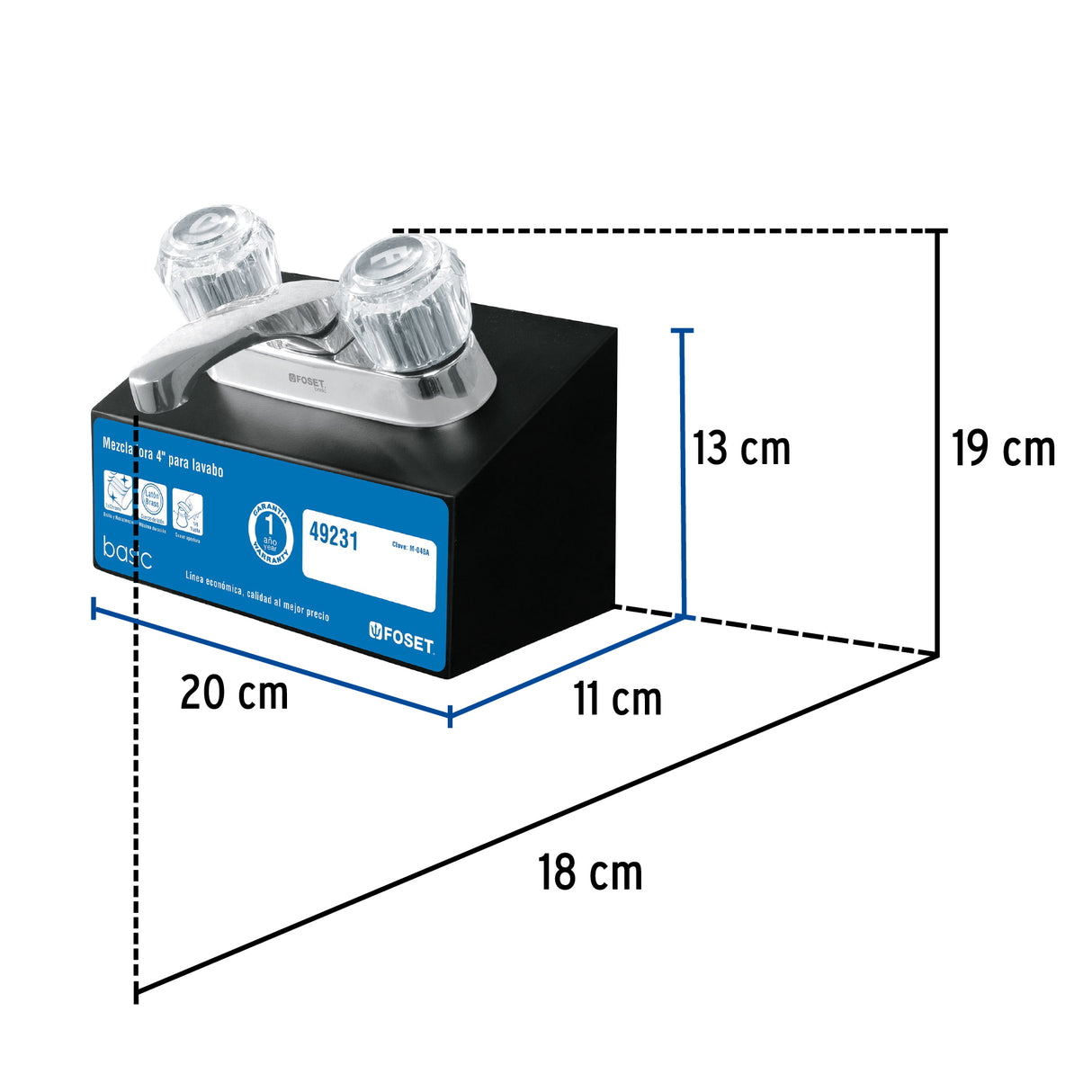 Exhibidor con Mezcladora M-048 a, Foset