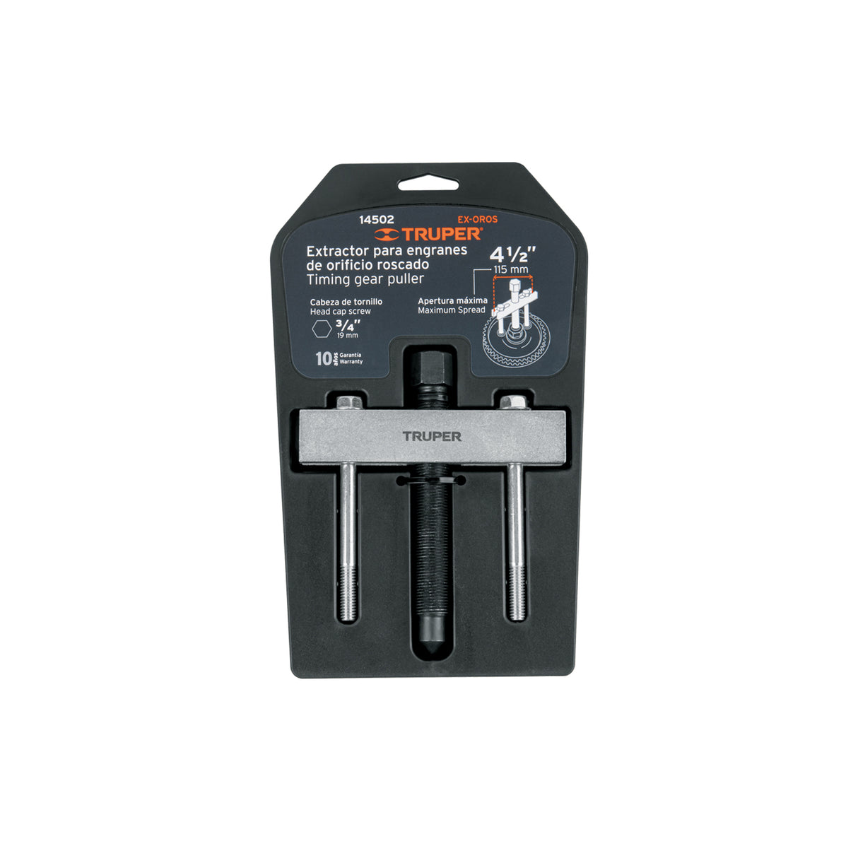 Extractor para Engranes y Orificios Roscados, Truper