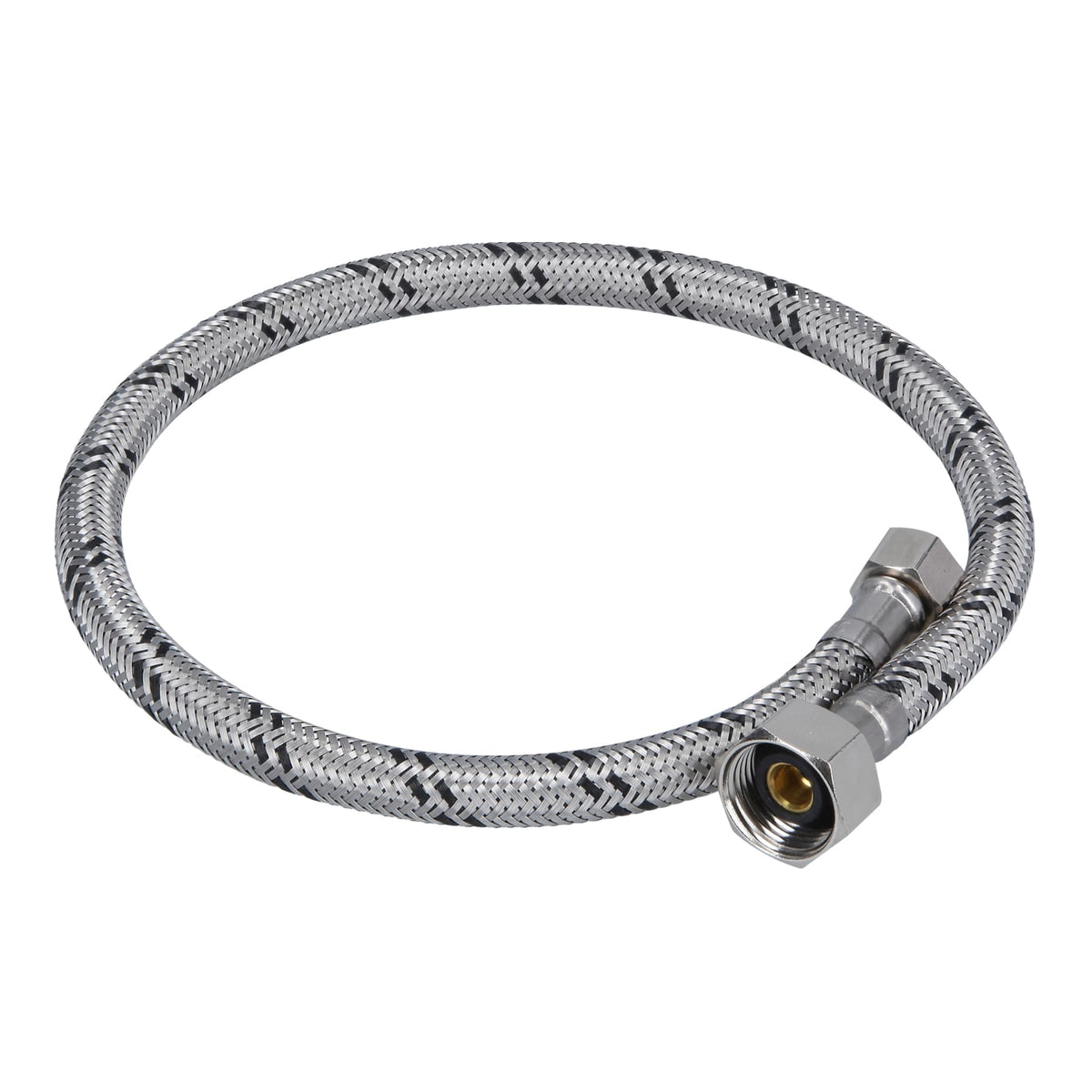 Manguera Lavabo/Fregadero, Acero Inox, 1/2' X 3/8', 55 cm