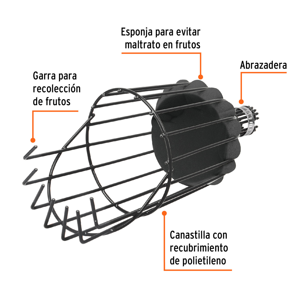 Recolector de Fruta, sin Mango, Truper