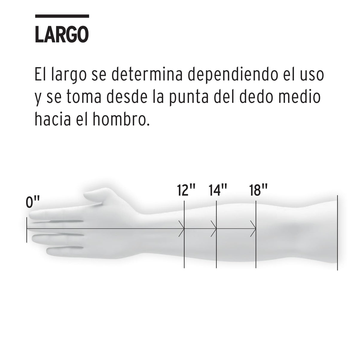 Guantes de Carnaza, Largos, Unitalla, Truper