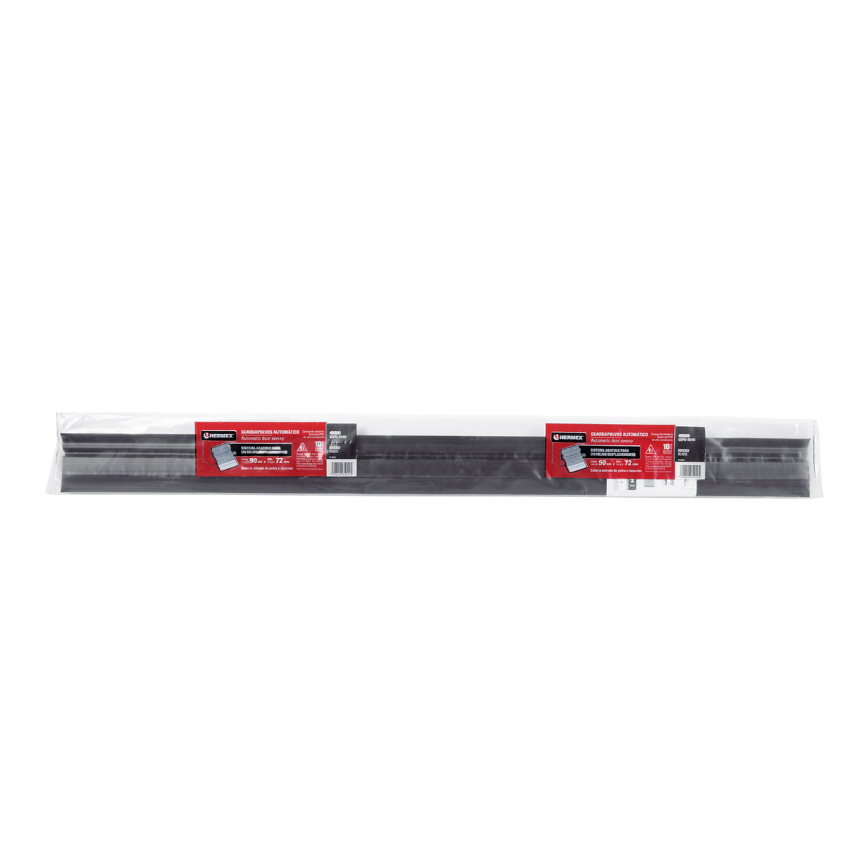 Guardapolvo Automático 90 cm Negro, Hermex