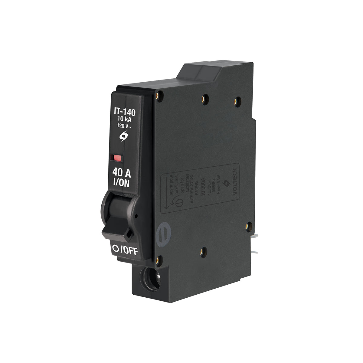 Interruptor de 1 Polo 40 a, Enchufable, a Granel, Volteck