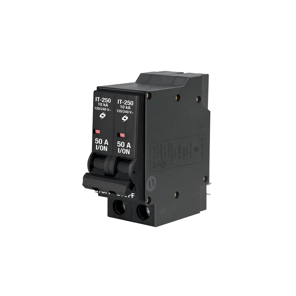 Interruptor de 2 Polos 50 a, Enchufable, Volteck