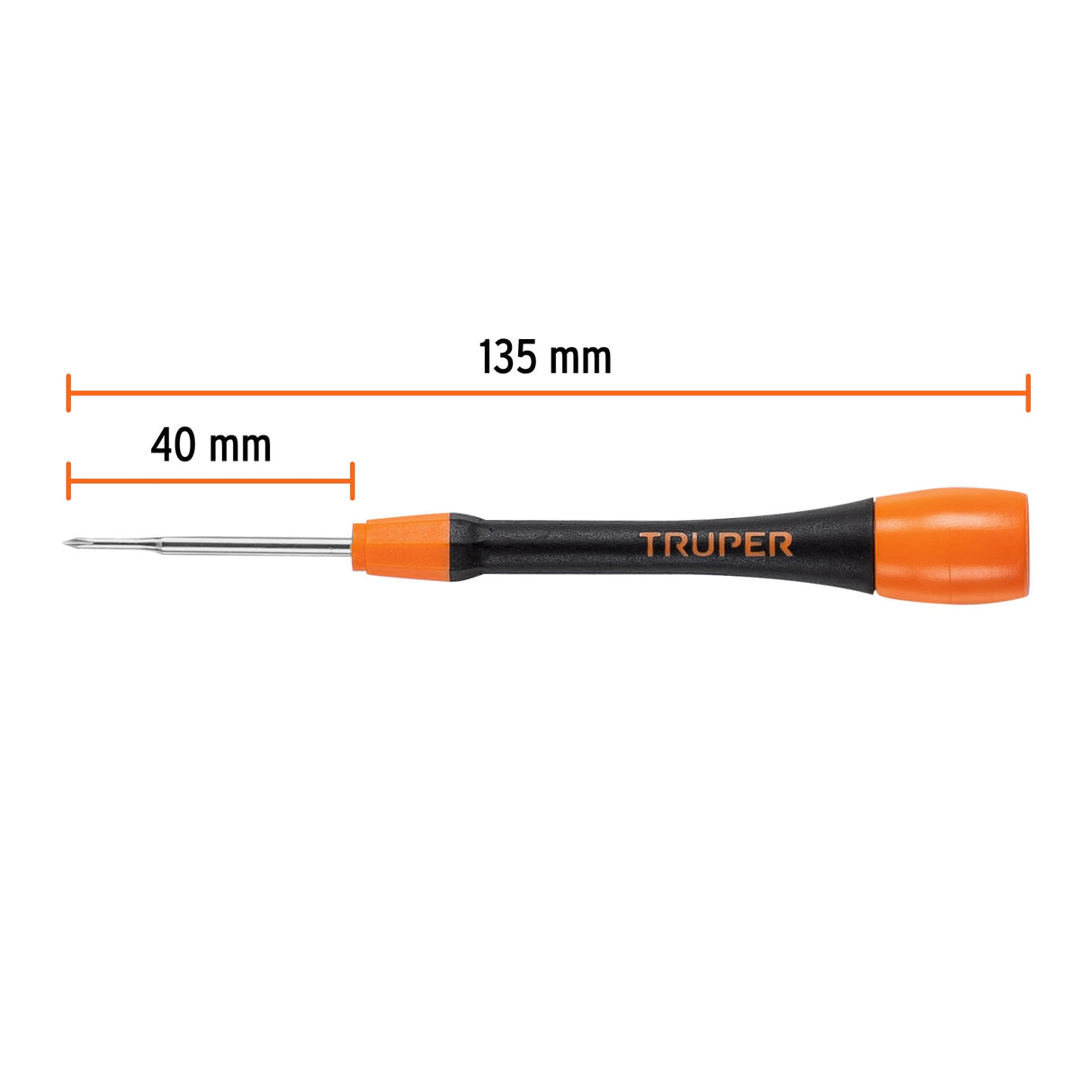 Desarmador de Precisión de Cruz PH000 Mango Ergonómico