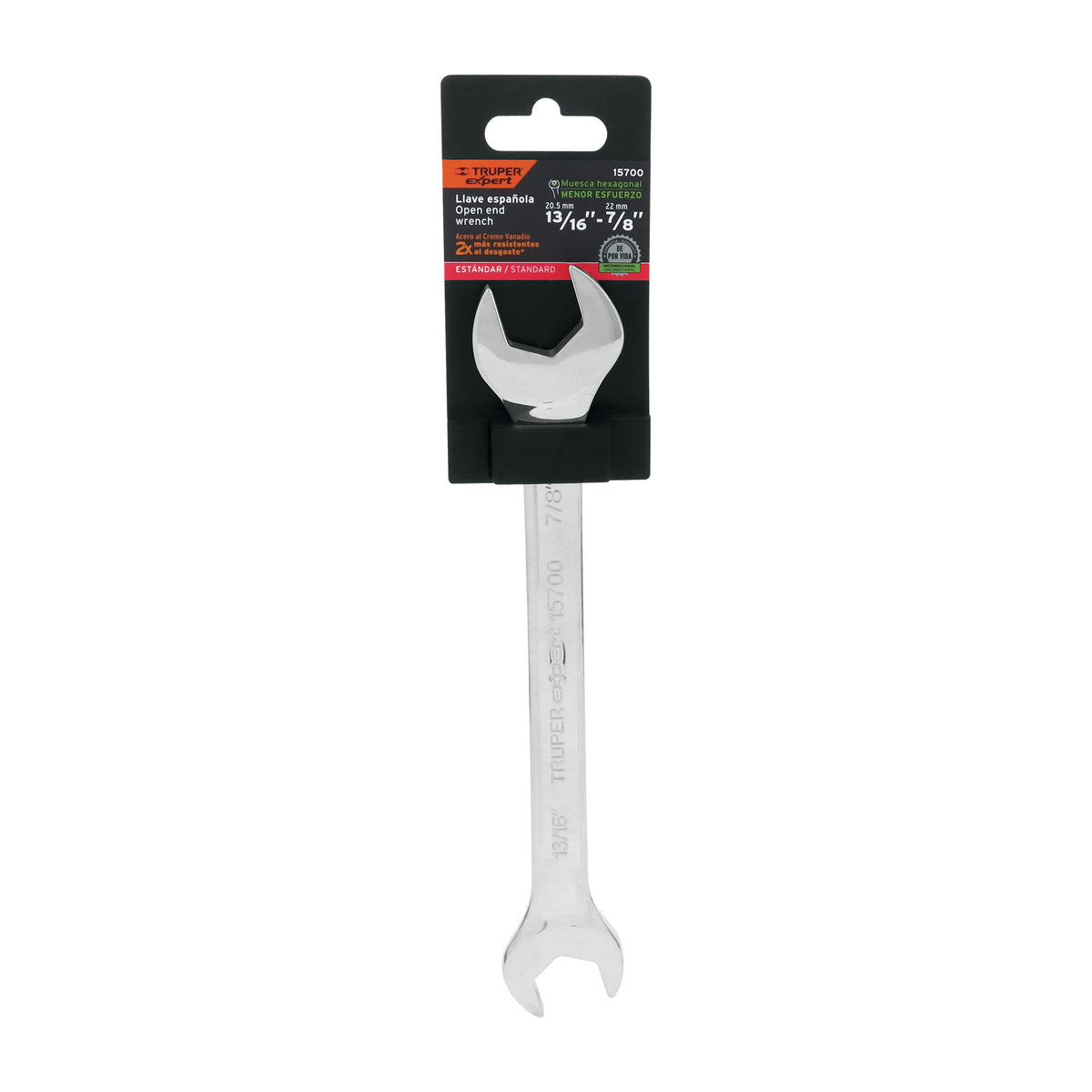 Llave Española, 13/16 X 7/8' X 242 mm de Largo, Expert