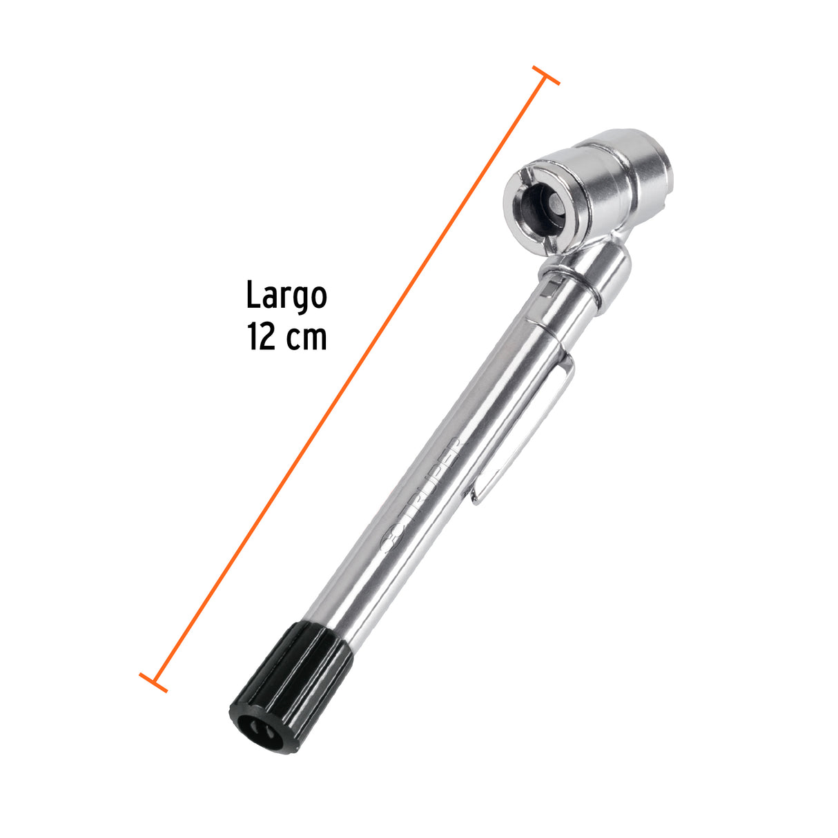 Calibrador de Presión 50 PSI Cabeza Doble, Truper