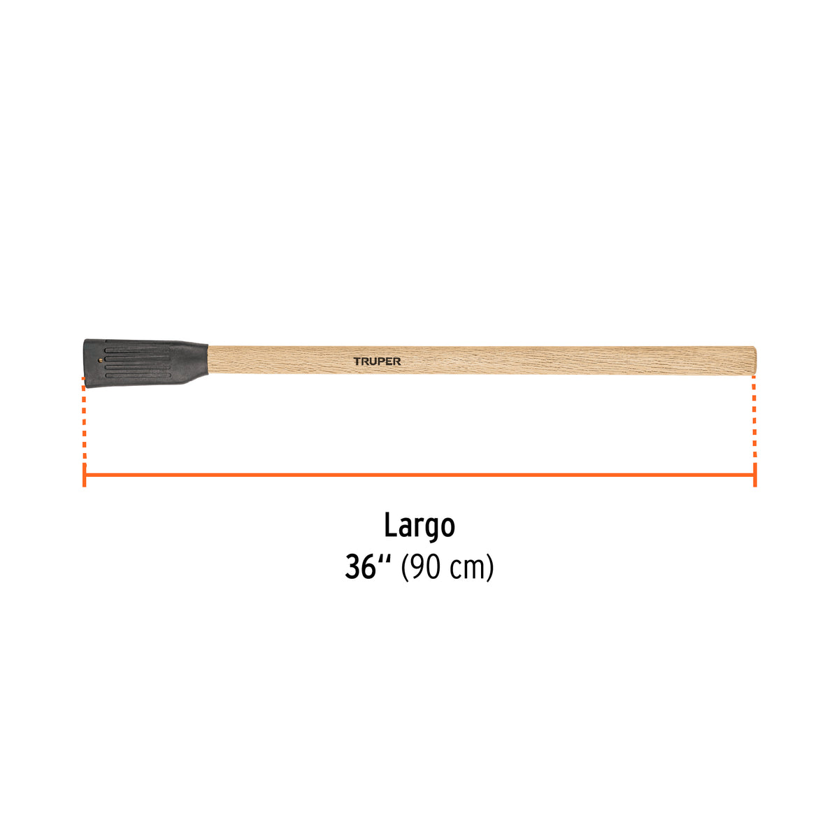 Mango de Madera 36' para Hachas Media y Labor Entera, Truper