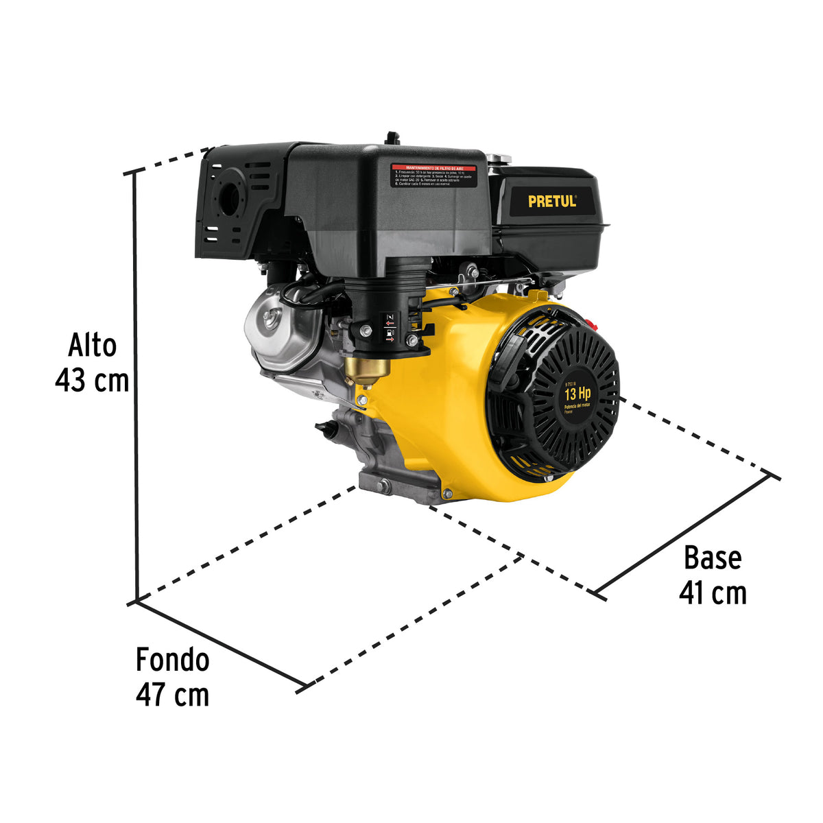Motor a Gasolina 13 HP, Pretul