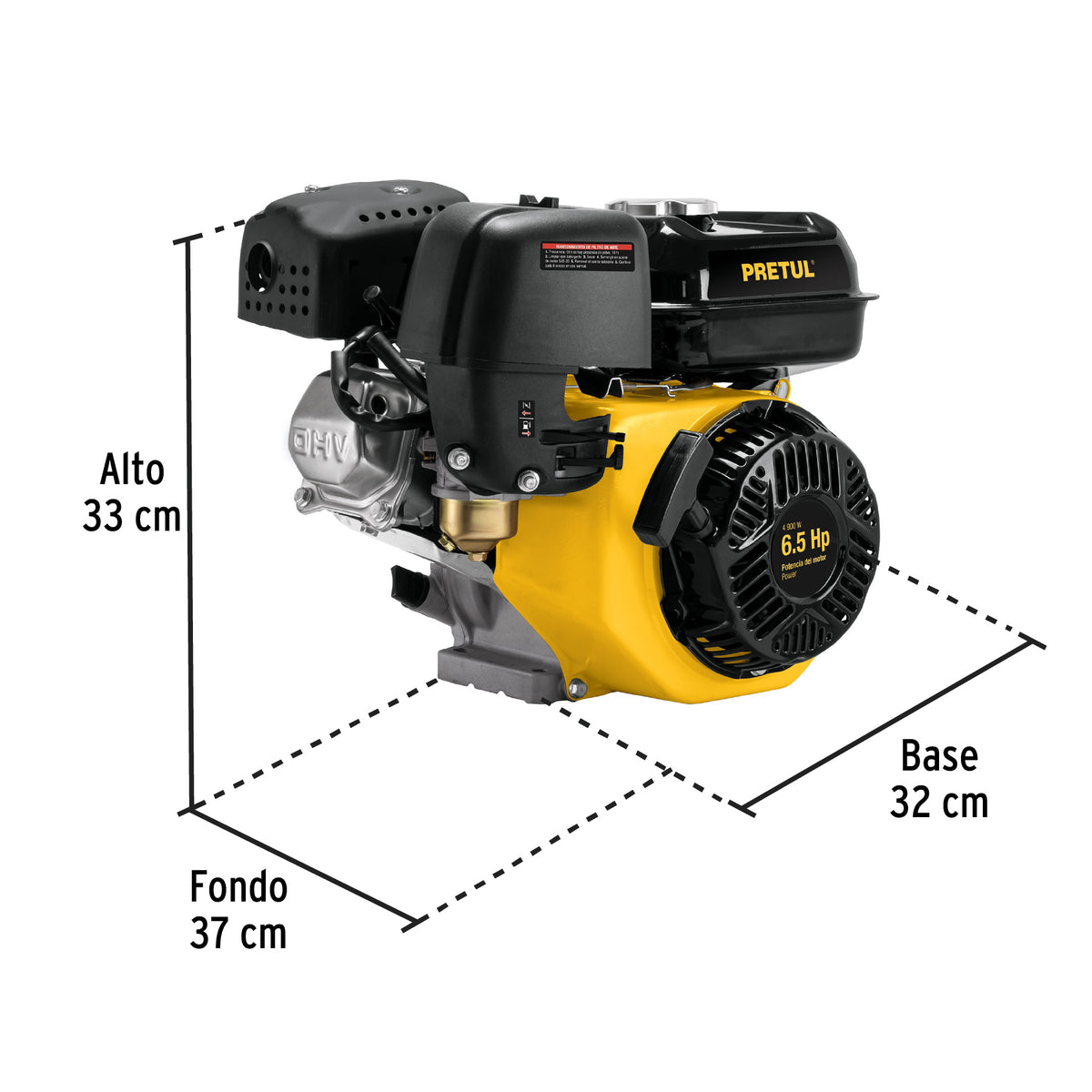 Motor a Gasolina 6.5 HP, Pretul