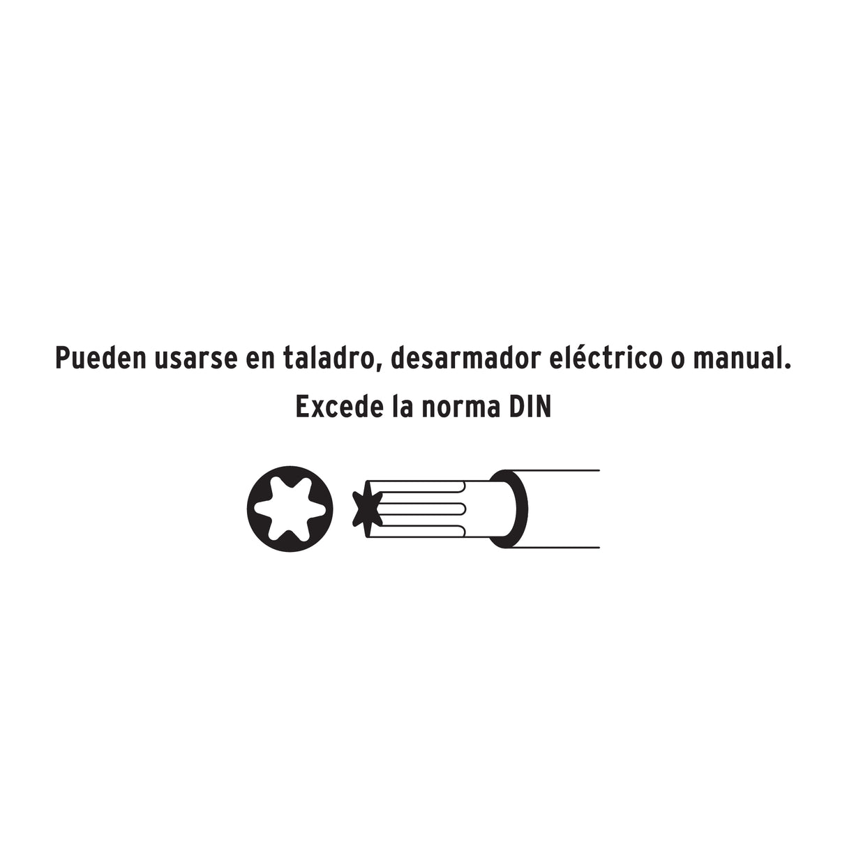 Juego de 7 Puntas Torx Combinadas C/Seguro Largo 1', Expert