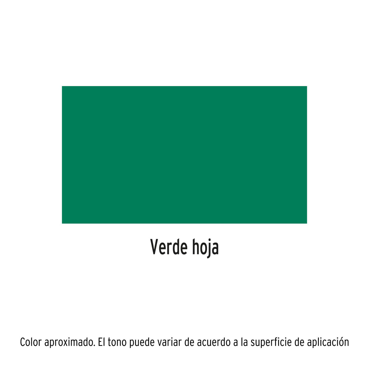 Pintura en Aerosol, Verde Hoja, Bote Esbelto, 400 ml