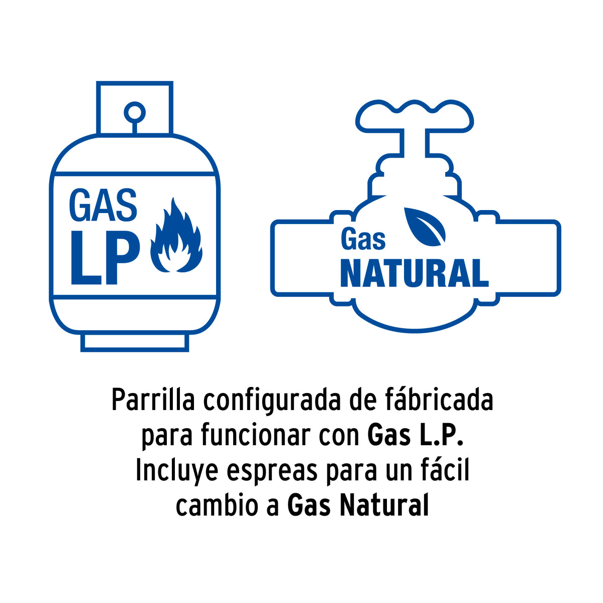 Parrilla Gas Empotrable 30 cm, 2 Quem, Acero Inox, Riviera