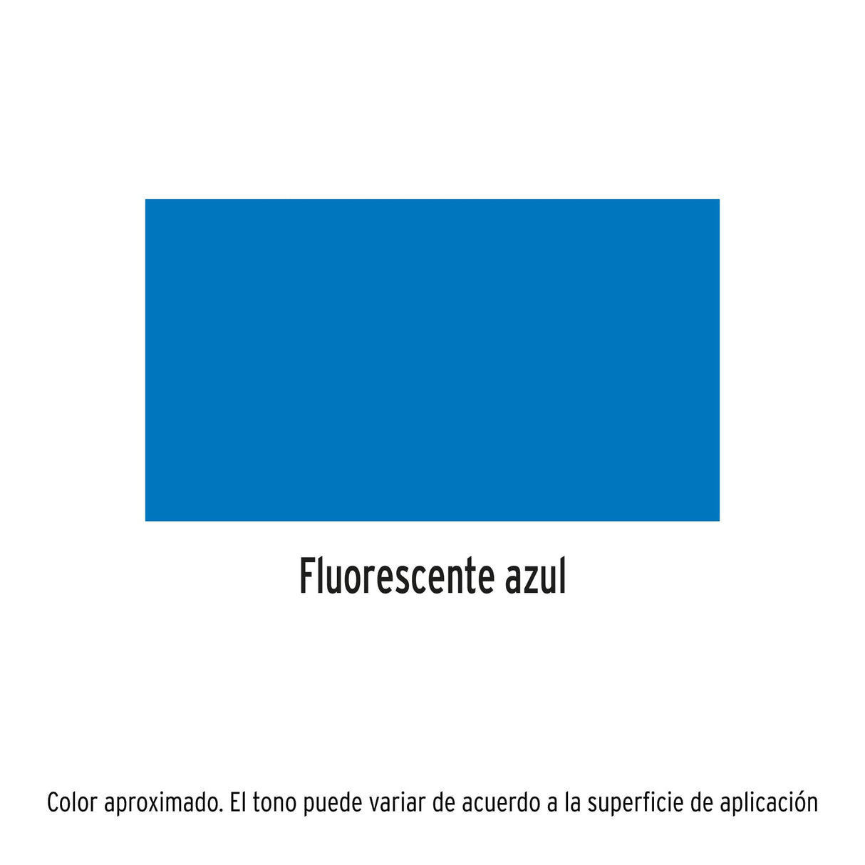 Pintura en Aerosol, Azul Neón, Bote Esbelto, 400 ml