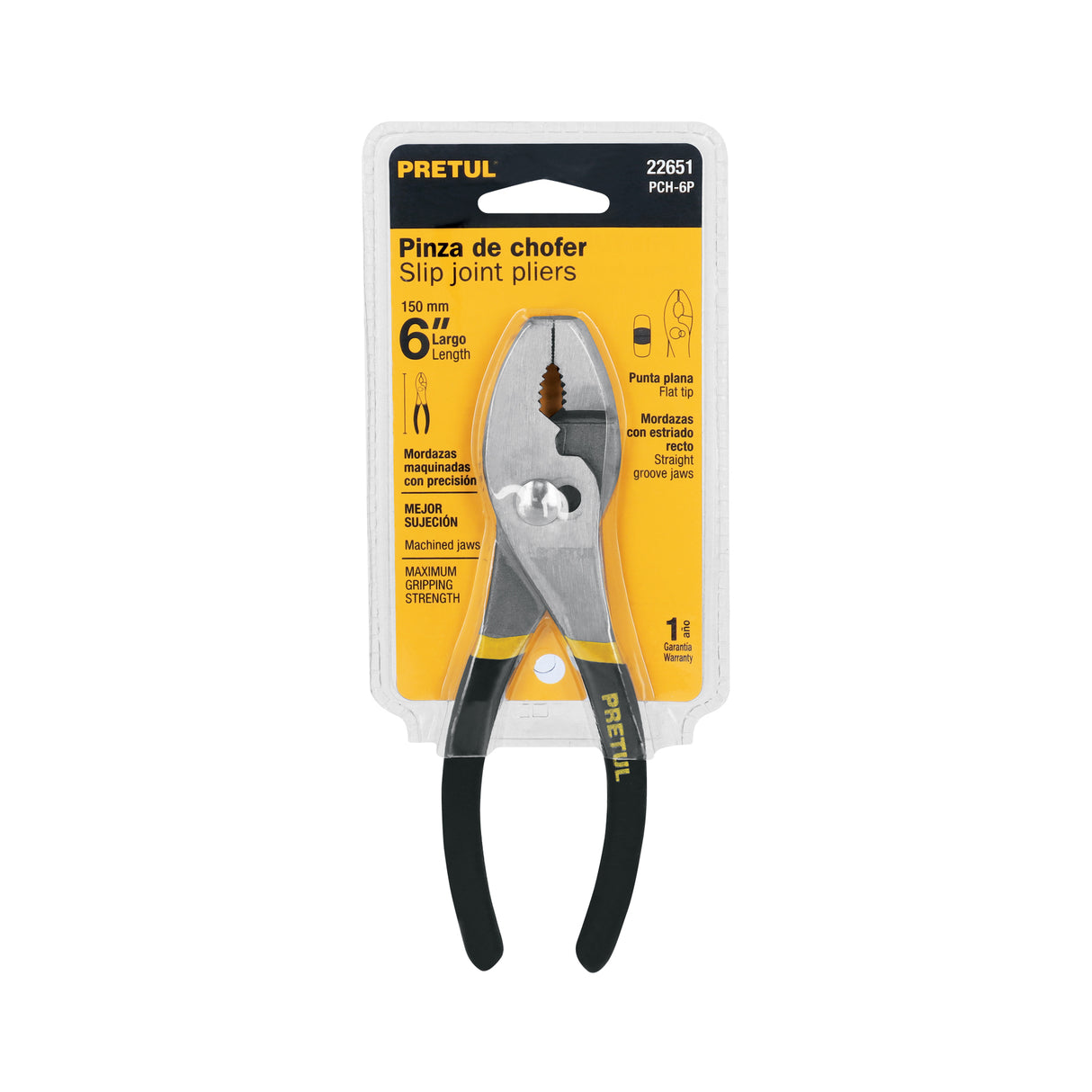 Pinza de Chofer 6' Mango de PVC, Pretul