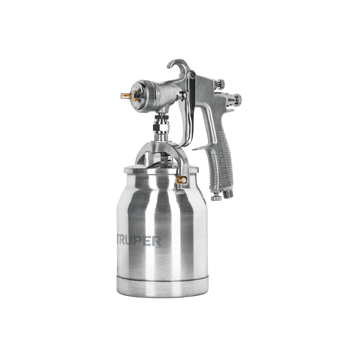 Pistola para Pintar Succión Hvlp Vaso Aluminio, 1.4 mm, Truper
