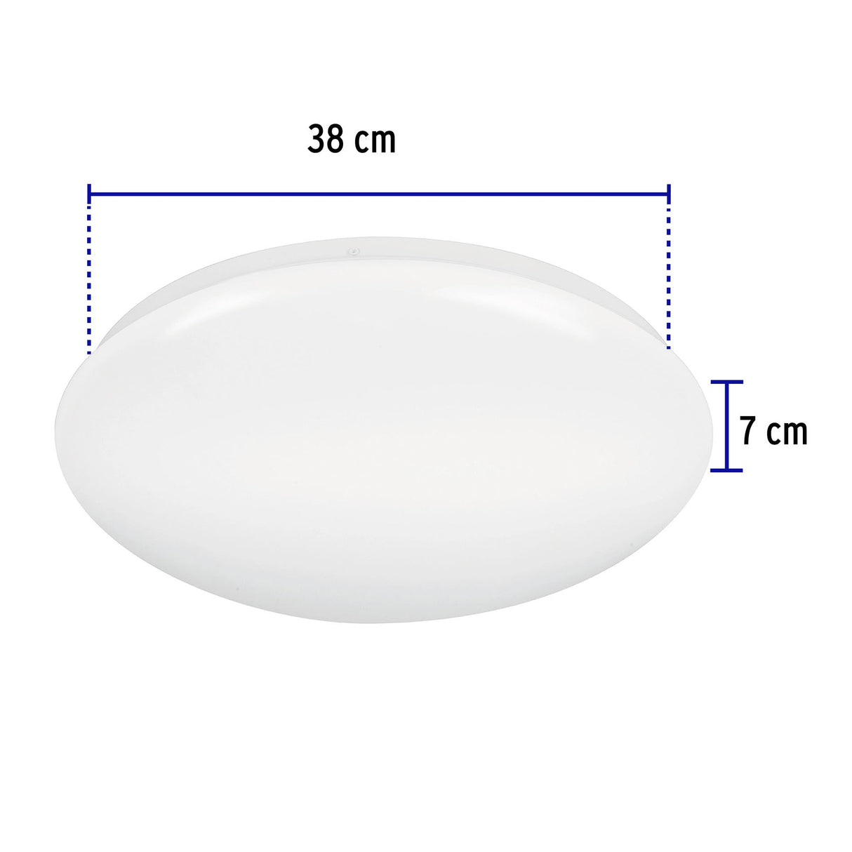 Luminario LED Plafón Decorativo 22 W 6500K, Liso, Basic