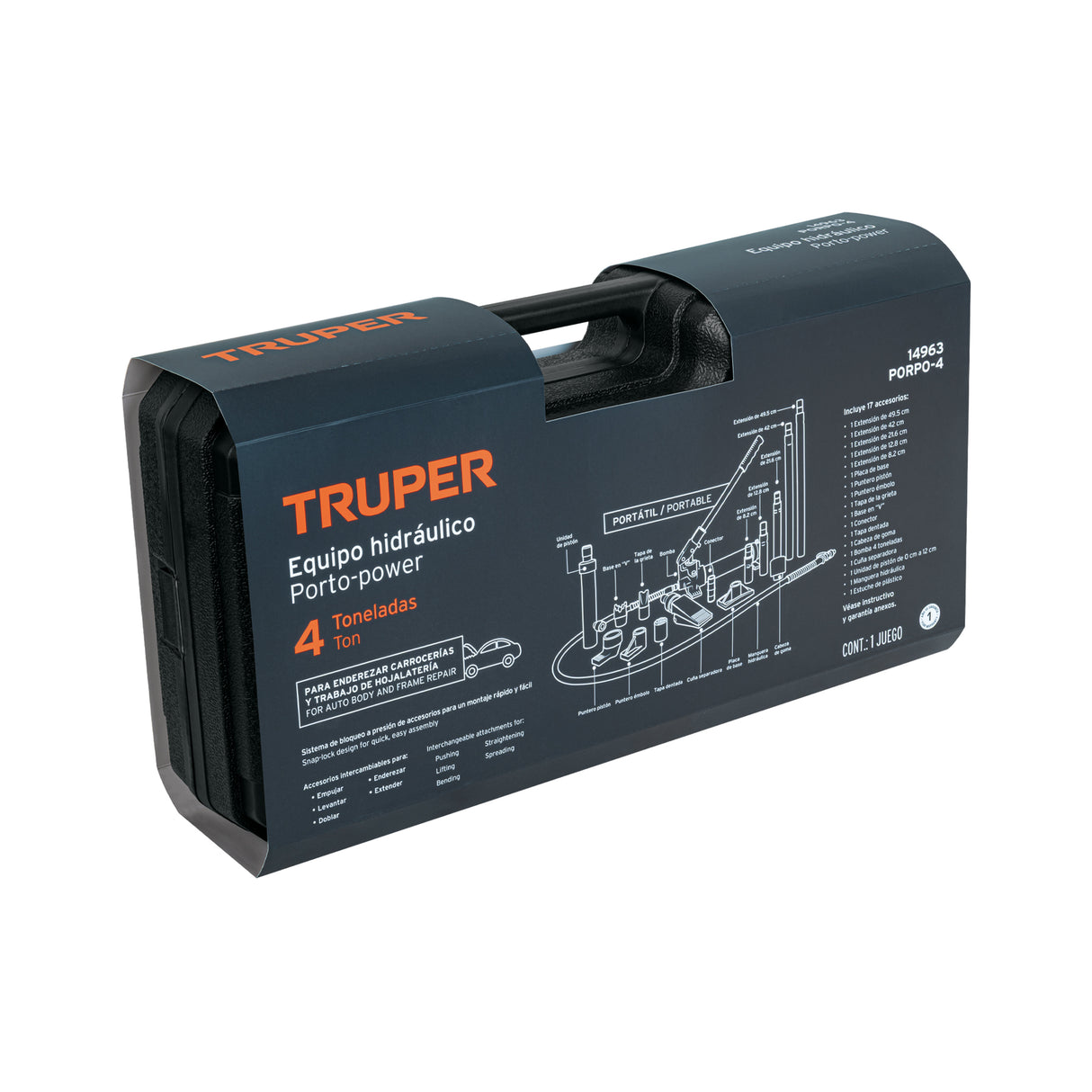 Porto Power Hidráulico de 4 Ton, Truper