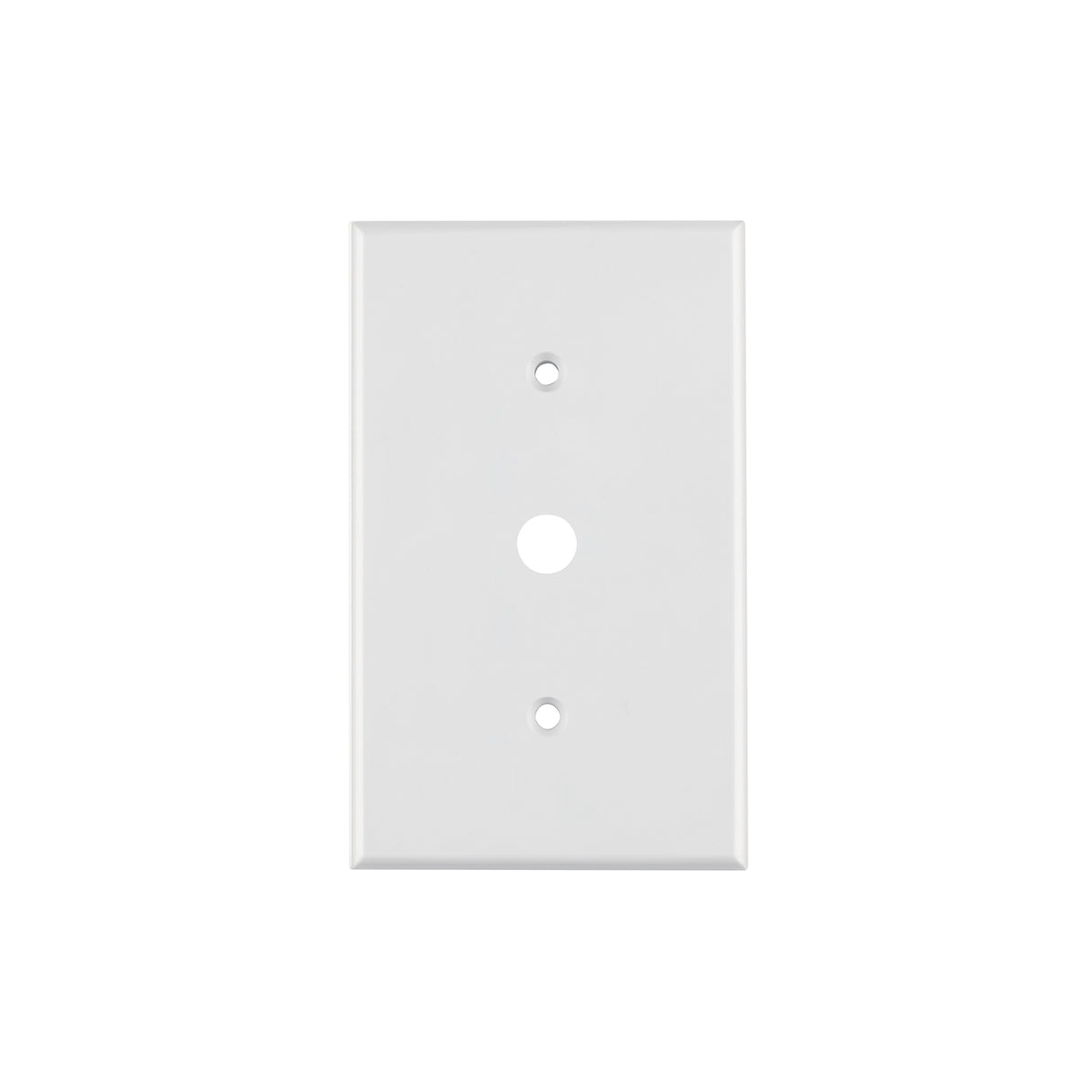 Placa de ABS para atenuador, Standard, blanco, Volteck