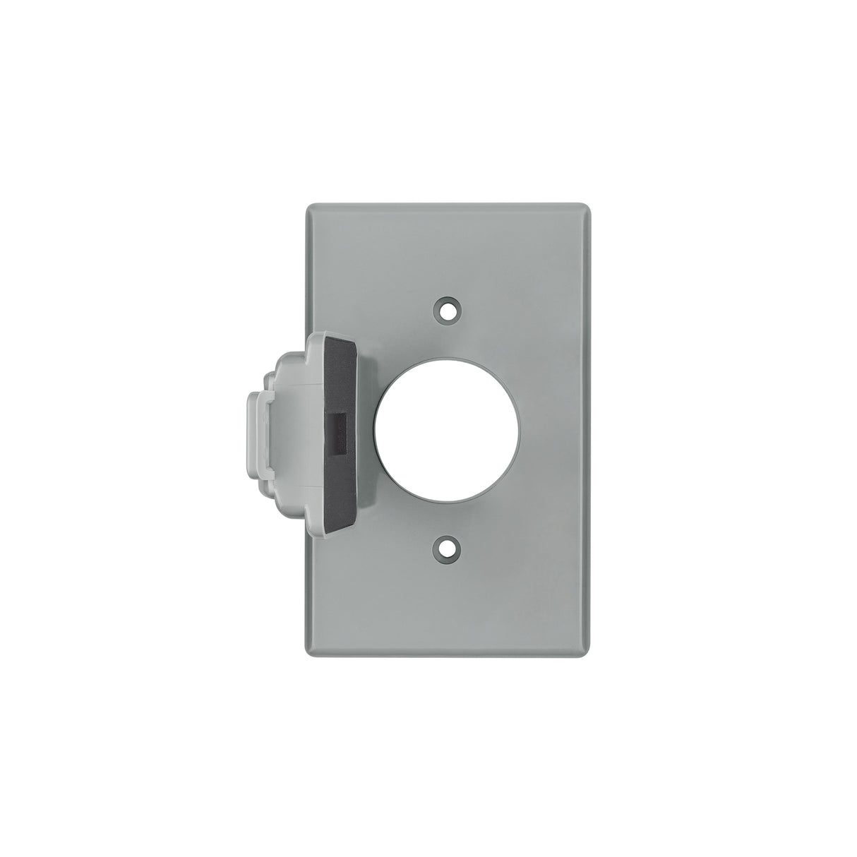Placa Contacto Redondo, Policarbonato, P/Intemperie, Standard