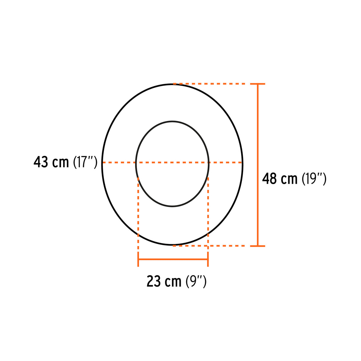 Protector Solar Plegable para Casco, Naranja con Reflejante