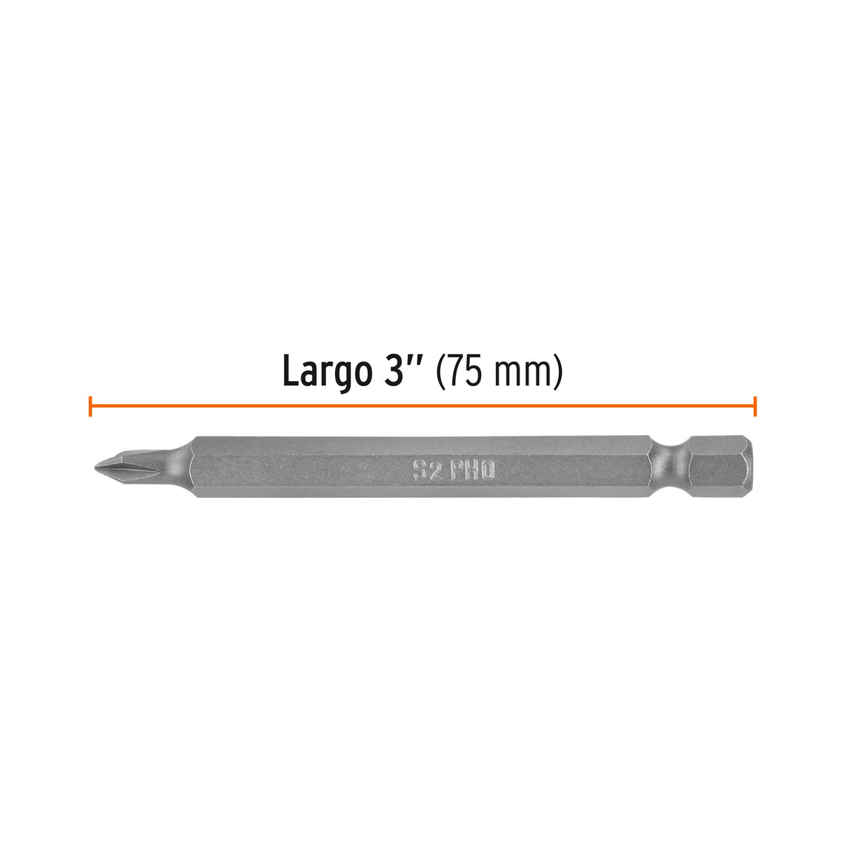 Estuche con 5 Puntas de Cruz PH0 Largo 3', Truper Expert