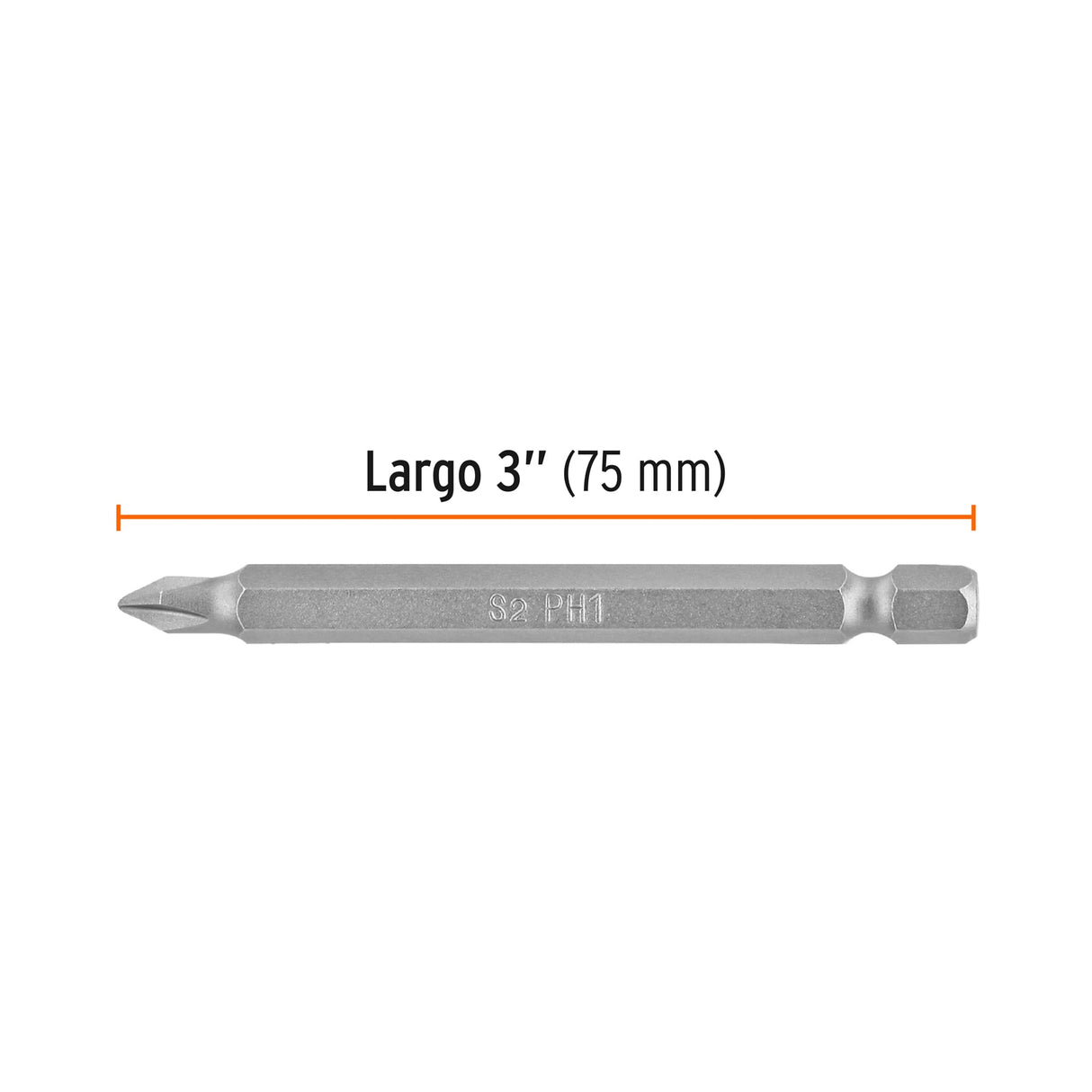 Estuche con 5 Puntas de Cruz PH1 Largo 3', Truper Expert