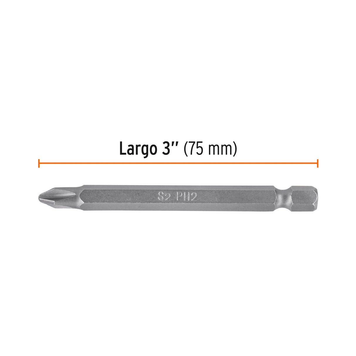 Estuche con 5 Puntas de Cruz PH2 Largo 3', Truper Expert
