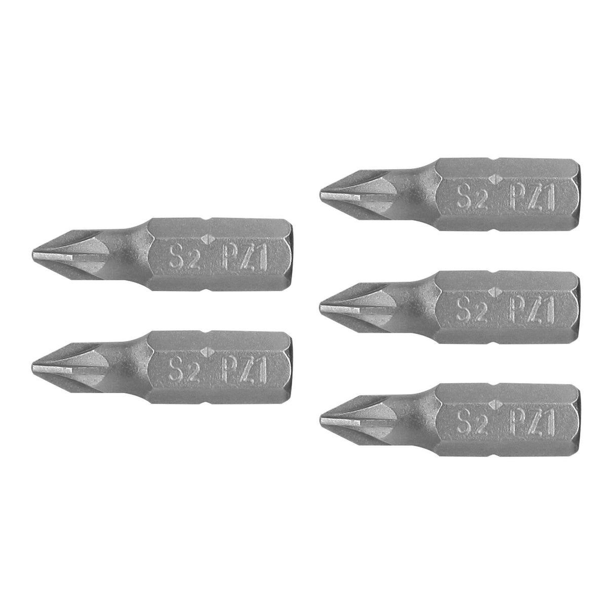 Estuche con 5 Puntas Pozidriv PZ1 Largo 1', Truper Expert