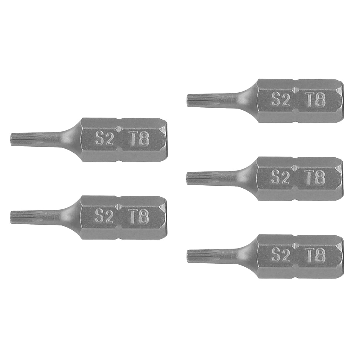 Estuche con 5 Puntas Torx T8 Largo 1', Truper Expert