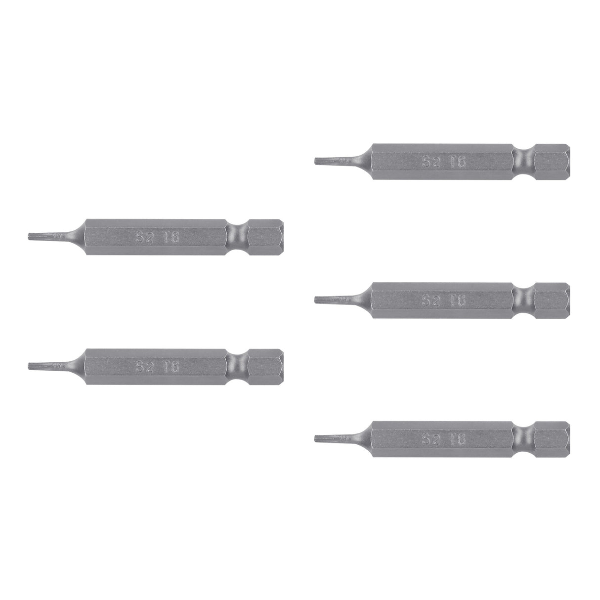 Estuche con 5 Puntas Torx T6 Largo 2', Truper Expert