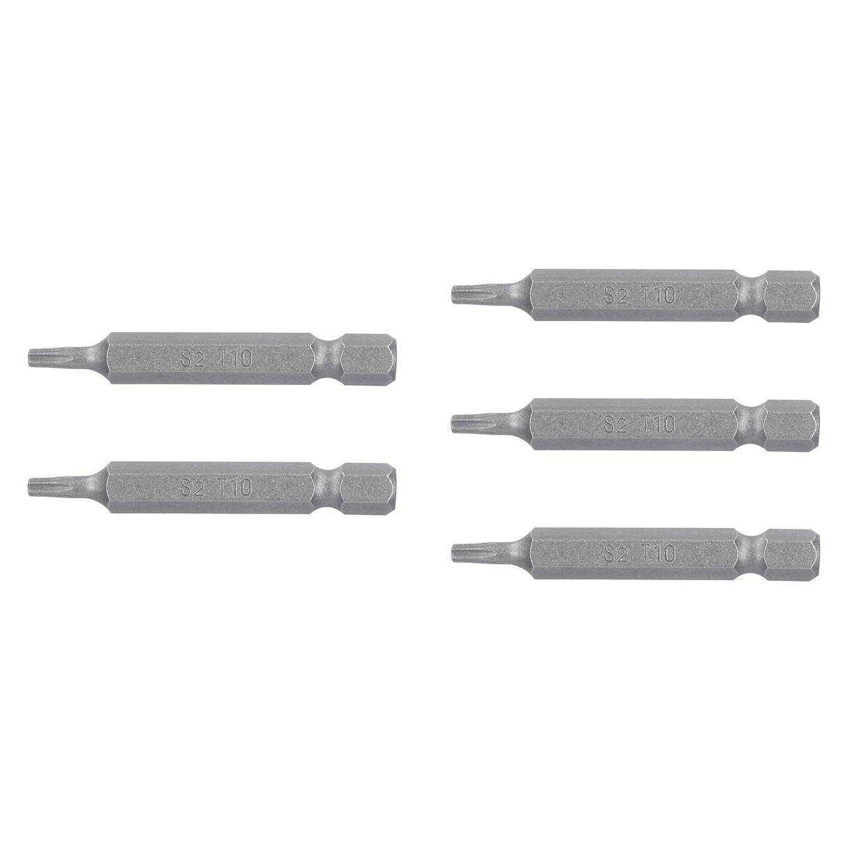 Estuche con 5 Puntas Torx T10 Largo 2', Truper Expert