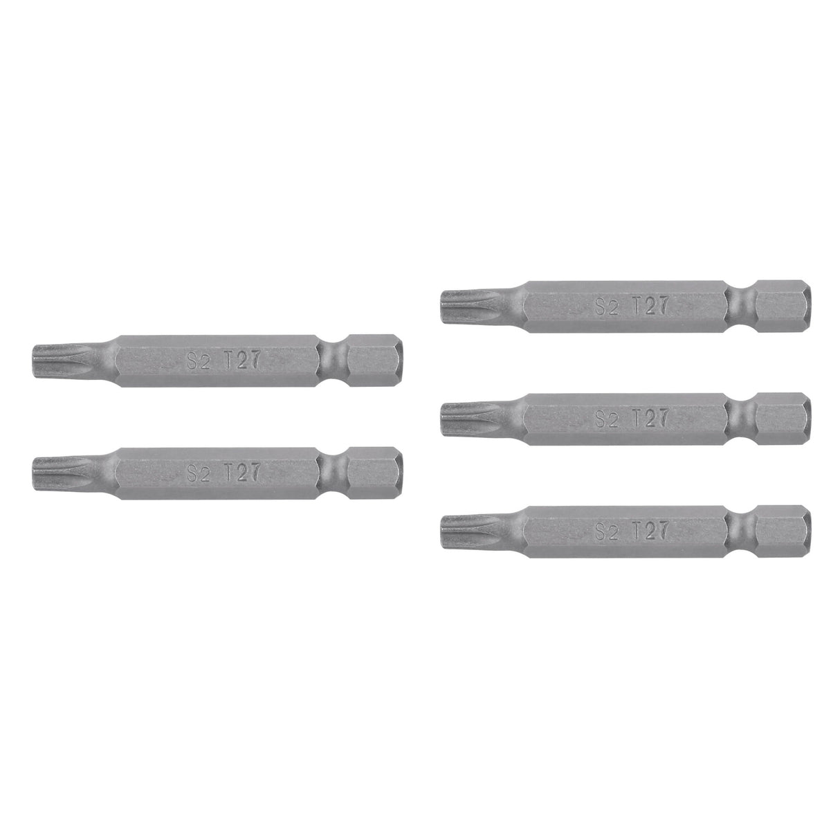 Estuche con 5 Puntas Torx T27 Largo 2', Truper Expert