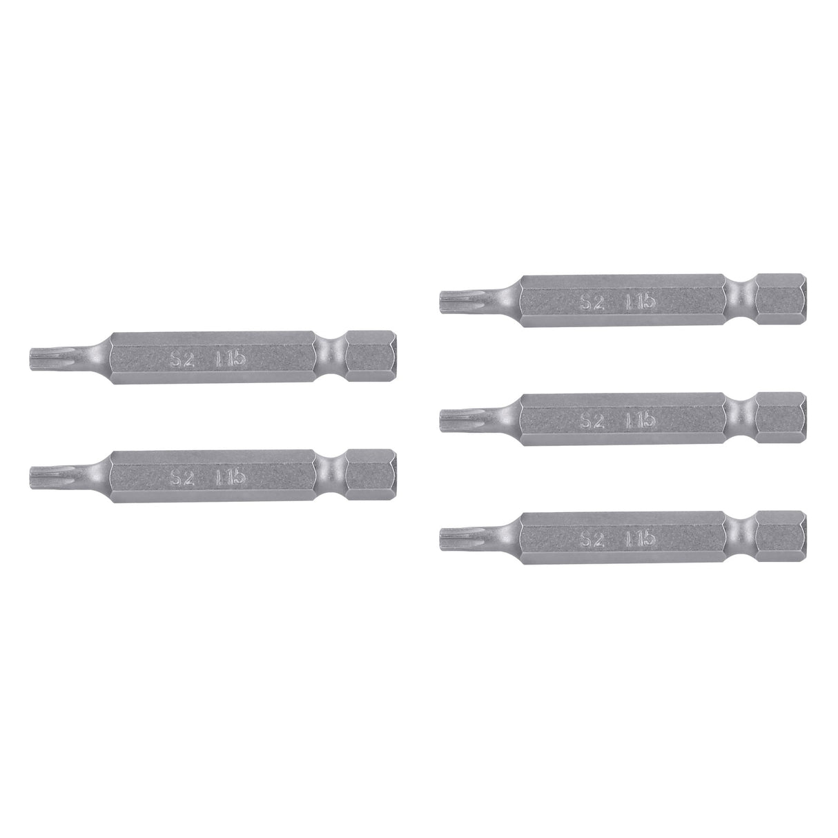 Estuche con 5 Puntas Torx T15 con Seguro Largo 2', Expert